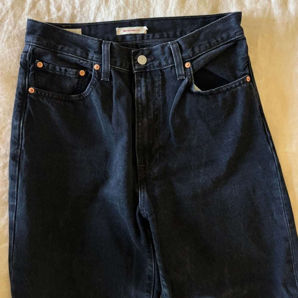 RIBCAGE WIDE LEG WOMEN'S JEANS